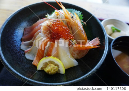 Seafood bowl Japanese food Seafood bowl Japanese food 140117808
