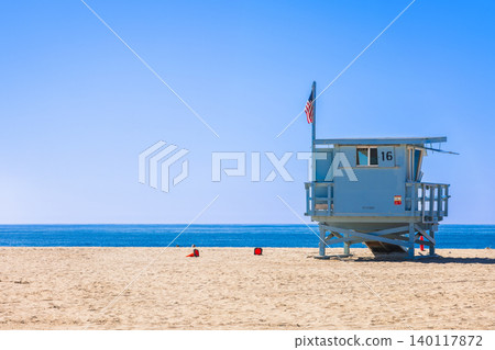 Summer, sea, and beach images: Santa Monica Summer, sea, and beach images: Santa Monica 140117872
