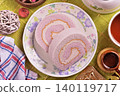 taro swiss roll 140119717