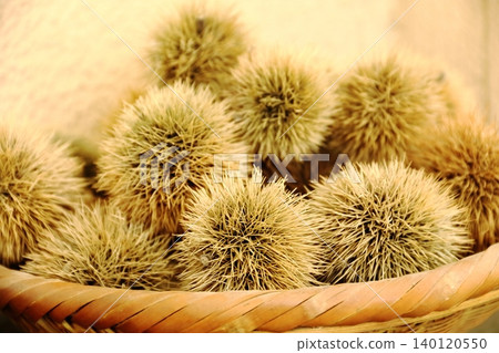 Chestnuts in a basket Chestnuts in a basket 140120550