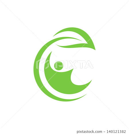 wellness nature lifestyle symbol wellness nature lifestyle symbol 140121382