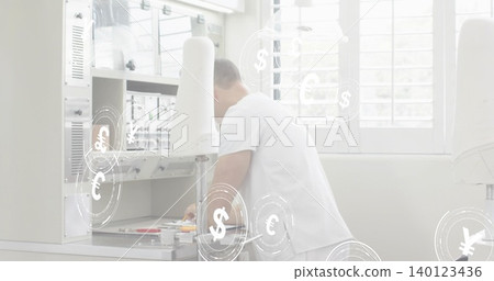 laboratory, tray, male 140123436