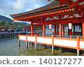 Aki no Miyajima Itsukushima Shrine West Corridor 140127277