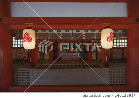Itsukushima Shrine Guest Shrine Worship Hall Itsukushima Shrine Guest Shrine Worship Hall 140128934