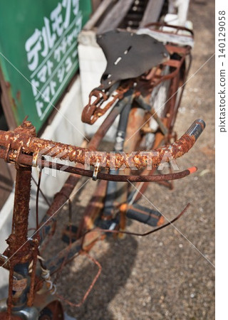 Rusty bicycles in Pokopen Alley Rusty bicycles in Pokopen Alley 140129058