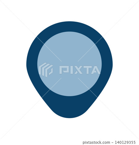 Map pin icon indicating location Map pin icon indicating location 140129355
