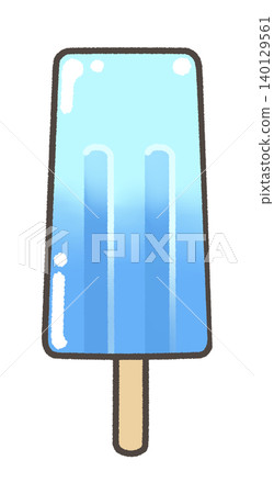 Illustration of a soda-flavored ice pop Illustration of a soda-flavored ice pop 140129561