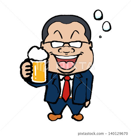 A beverage drinking office worker 140129670