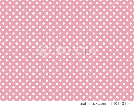 Pink background with white polka dot pattern Pink background with white polka dot pattern 140130104