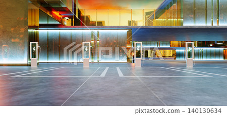 3d rendering ev charging stations for electric vehicles in parkade 3d rendering ev charging stations for electric vehicles in parkade 140130634