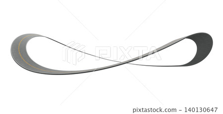 3d rendering mobius strip highway road creating infinity loop concept 3d rendering mobius strip highway road creating infinity loop concept 140130647