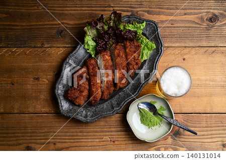 Pork loin cutlet (with matcha salt) Pork loin cutlet (with matcha salt) 140131014