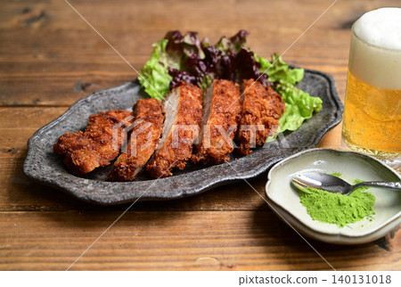 Pork loin cutlet (with matcha salt) Pork loin cutlet (with matcha salt) 140131018