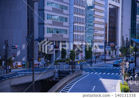 Traffic on Meiji Street [City Image] 140131338