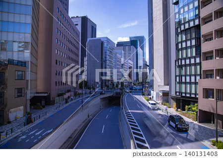 Traffic on Meiji Street [City Image] 140131408