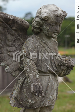Antique Angel Statue in Rural East TX Cemetery Antique Angel Statue in Rural East TX Cemetery 140131770