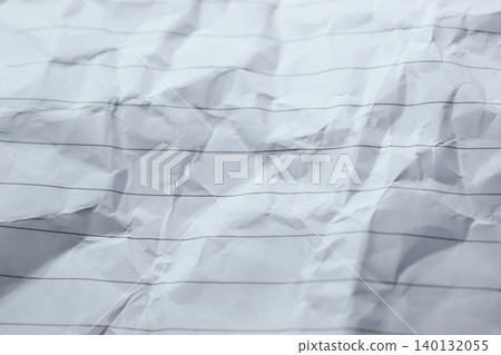 crumpled line paper texture background, blank sheet notebook crumpled line paper texture background, blank sheet notebook 140132055