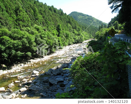 Scenery of a clear stream in the mountains Scenery of a clear stream in the mountains 140132120