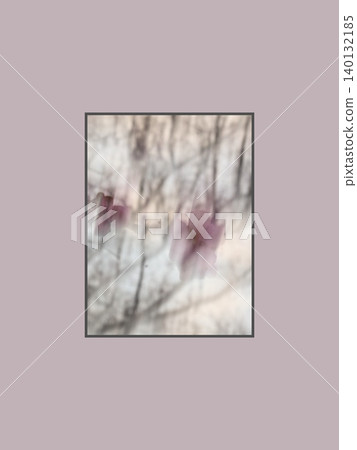 Dreamlike Spring Blossoms Through Bare Trees 140132185