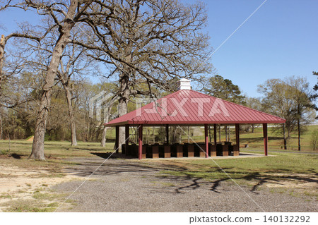 Pavilion For Church and Funeral Service Near Griffin Cemetery in Rural East TX Pavilion For Church and Funeral Service Near Griffin Cemetery in Rural East TX 140132292
