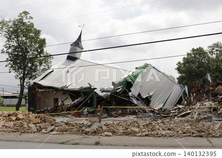 Demolition of Church of Christ on Duval St Located in Troup, TX Demolition of Church of Christ on Duval St Located in Troup, TX 140132395