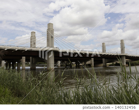 Bridge over Brazos River in Waco TX Near Interstate Bridge over Brazos River in Waco TX Near Interstate 140132456