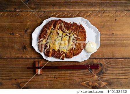 Fish cutlet with cheese Fish cutlet with cheese 140132580