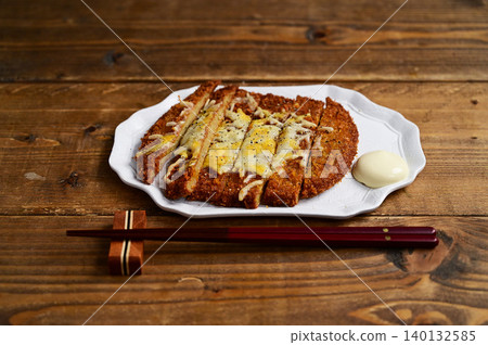 Fish cutlet with cheese Fish cutlet with cheese 140132585