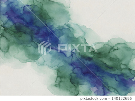 A breathtaking Japanese-style background with deep, lingering watercolors of lapis lazuli and emerald green. A breathtaking Japanese-style background with deep, lingering watercolors of lapis lazuli and emerald green. 140132696