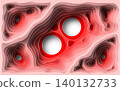 ABSTRACT PAPER CUTOUT EFFECT-007 140132733