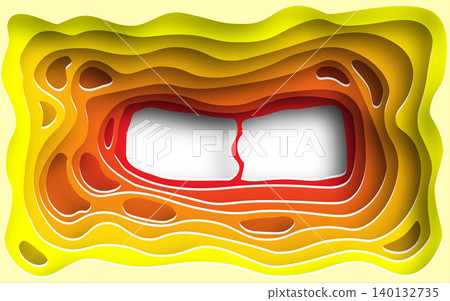 ABSTRACT PAPER CUTOUT EFFECT-005 ABSTRACT PAPER CUTOUT EFFECT-005 140132735