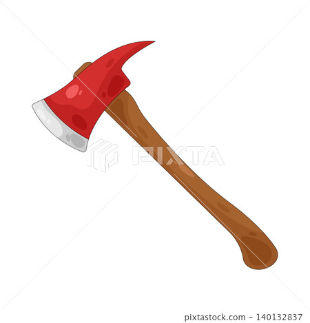 Illustration of axe Illustration of axe 140132837