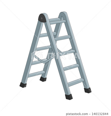 Illustration of ladder 140132844