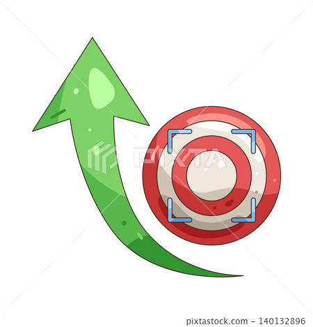 Illustration of growth target Illustration of growth target 140132896