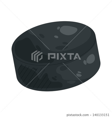 Illustration of hockey puck Illustration of hockey puck 140133151