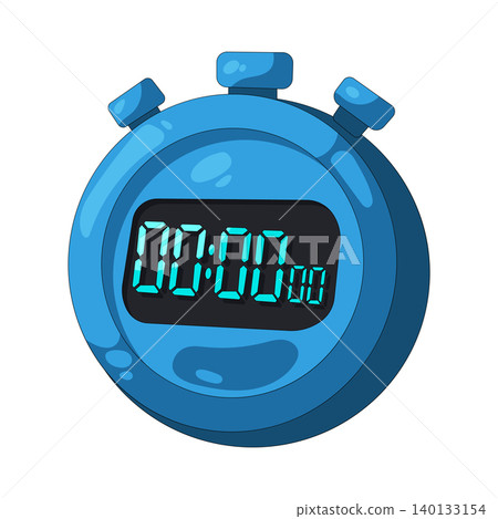 Illustration of stopwatch  140133154