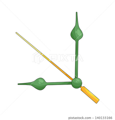 Illustration of clock hand Illustration of clock hand 140133166