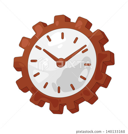 Illustration of clock Illustration of clock 140133168