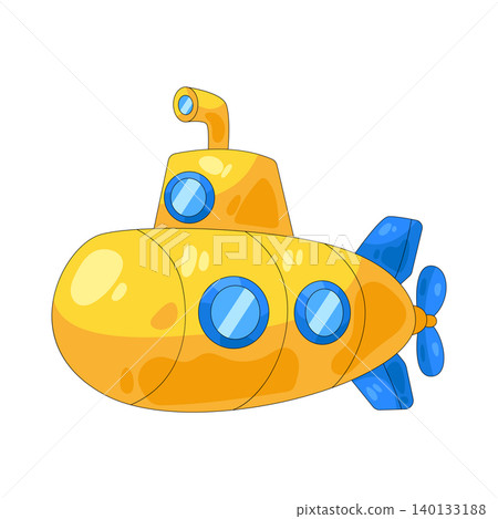 Illustration of submarine Illustration of submarine 140133188