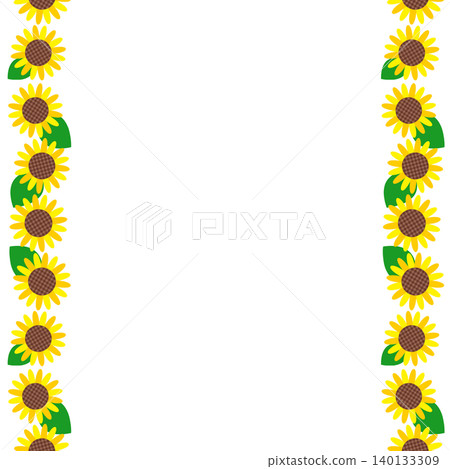 Sunflower frame Sunflower frame 140133309