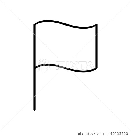Simple flag icon illustration 140133500