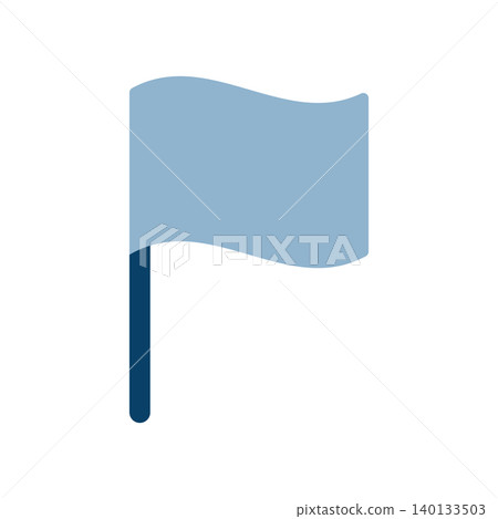 Simple flag icon illustration Simple flag icon illustration 140133503