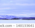 The snowy field of Hokkaido 140133641