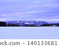The snowy field of Hokkaido 140133681