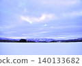The snowy field of Hokkaido 140133682