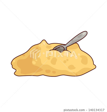 Illustration of Cheese Spread Illustration of Cheese Spread 140134317