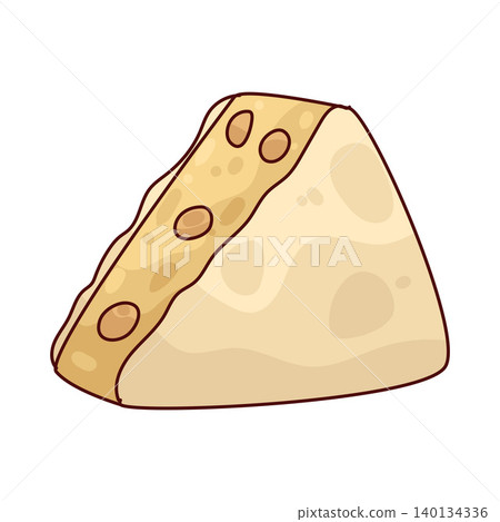 Illustration of Soft Cheese Illustration of Soft Cheese 140134336