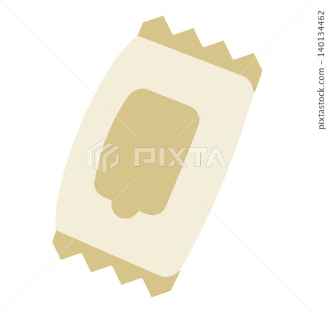 Simple illustration of wet tissue Simple illustration of wet tissue 140134462