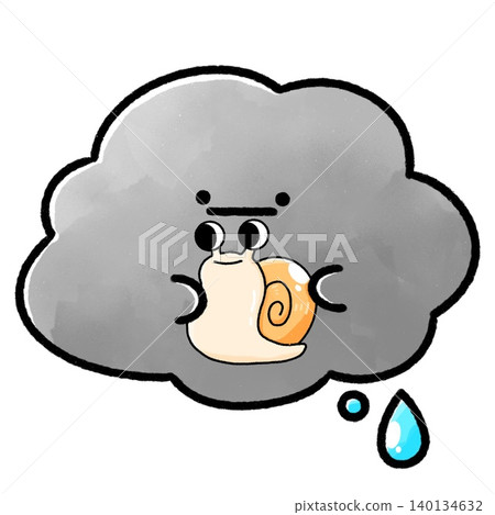 蓬鬆的雨雲 | 蝸牛擁抱 蓬鬆的雨雲 | 蝸牛擁抱 140134632