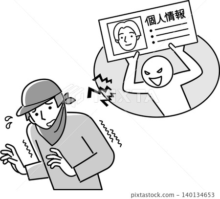 一名男子的個人資訊被用來幫助他人犯罪。 一名男子的個人資訊被用來幫助他人犯罪。 140134653